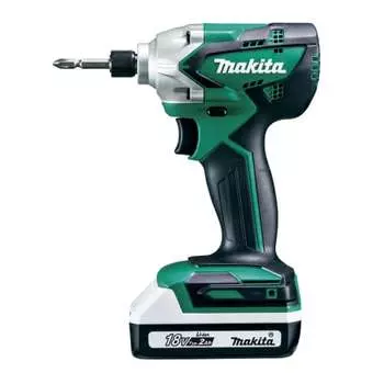 Аккумуляторный ударный гайковерт Makita 18 В 2 Ач с 2 батареями, зарядным устройством и кейсом MTD002DSAX