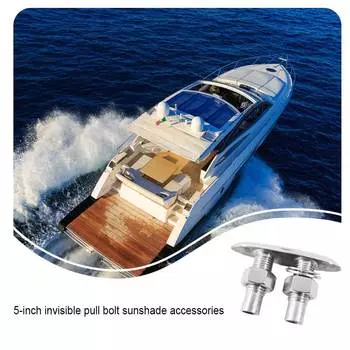 Аккуратный зажимной винт Push-Pull, замененная деталь, тонкая работа, экономия места, принадлежности для лодок, каяк, палубное оборудование