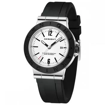 [AKNIGHT] Часы мужские водонепроницаемые, аналоговые кварцевые часы с хронографом, модные деловые классические часы, часы мужские автоматические с датой и светящимися часами
