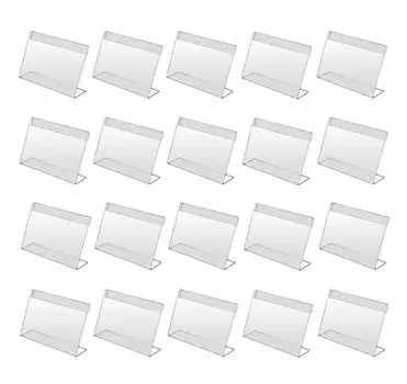 Акрил 20 Pop L Знак Визитная карточка L-образная карточка Имя Настольная POP Цена Pop Меню OKUSU-JP Подставка, Части, Подставка, Форма, Подставка, Размер, Держатель, Карточка,