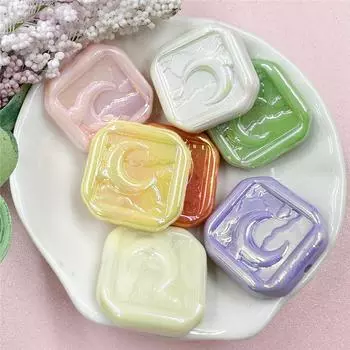 Акрил 23*22,5 мм DIY Изготовление Ювелирных Изделий Мода Материал Ручной Работы DIY Аксессуары Для Украшения Для Волос Облако Луна бусины 7 Шт. Аксессуары фиолетовый