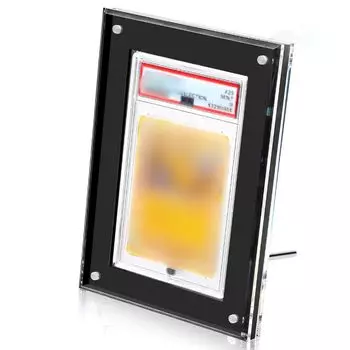 Акрил Honpo PSA Screw Down Магнитный загрузчик Совместимый PSA CGC Встроенная подставка для витрины Оценка Выставка Хранение Хранение Толстый чёрный