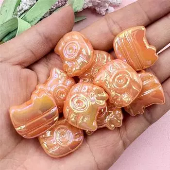 Акрил в форме камеры 20,8*24 мм 10 шт. DIY ювелирные аксессуары браслет ожерелье изготовление материалов ручной работы мода УФ красочные подвесные аксессуары зелёный