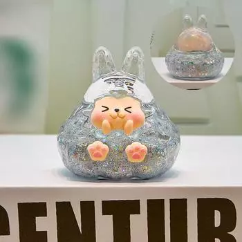 Акрил в масло Tata Quicksand Украшение Светящиеся в темноте Взрывчатые игрушки для бутылок Quicksand чёрный