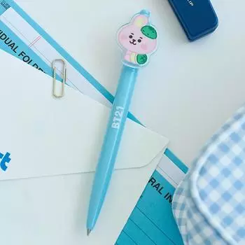 Акриловая гелевая ручка BT21 COOKY Baby Ocean Friends 1P