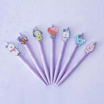 Акриловая гелевая ручка Line Friends BT21 Hope-in-Love 0,5 мм (7 вариантов) TATA