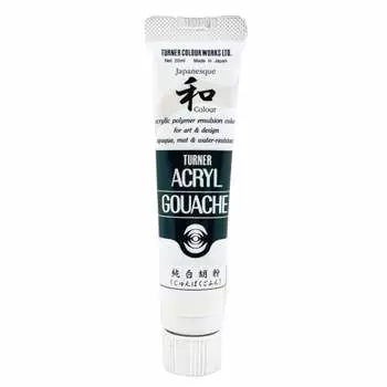 Акриловая гуашь Turner Color Japanesque Color Pure White Gofun AG020299 20 мл (нет. 6)
