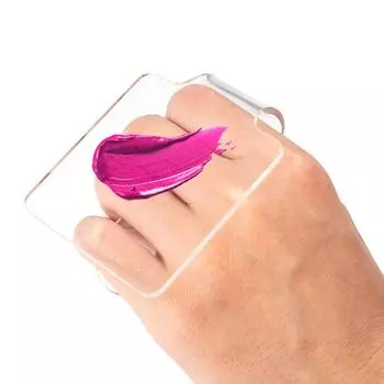 Акриловая косметическая пластина для смешивания макияжа, лак для ногтей, гель-основа, тени для век, палитра для смешивания глаз, инструмент FY207