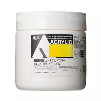 Акриловая краска Holbein [Heavy Body] AU846 330мл Кадмиевый желтый 16846