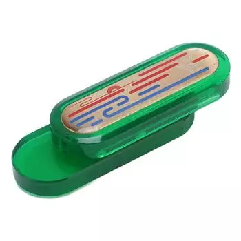 Акриловая латунная толкающая карточка-слайдер игрушка механическая портативная карманного размера тактильный слайдер кончик пальца стресс Re