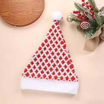 Акриловая люстра Подставка для шляп Рождество Праздник Праздник Праздник Праздник Праздник Праздничная шляпа Венок Лента 19*42.5cm