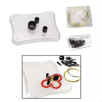 Акриловая намоточная катушка, прозрачные наборы приспособлений для начинающих, творческие украшения из проволоки