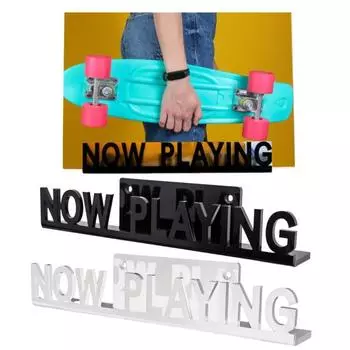 Акриловая настенная подставка для пластинок, полка для хранения, гладкий край, надежная, прочная, простая в установке, настенное крепление, дисплей для записей, держатель для хранения, декор комнаты чёрный