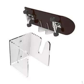 Акриловая настенная вешалка для скейтборда, подставка-держатель, аккуратно организованная для скейтборда,