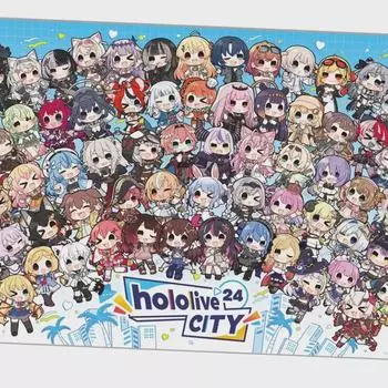 Акриловая панель Hololive City 2024 A3, запечатанная