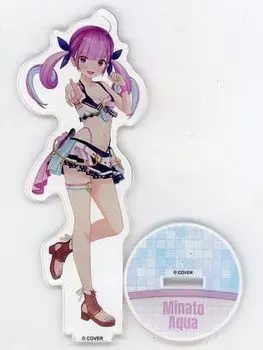 Акриловая подставка Aqua Minato Hololive Summer Splash Party ver.