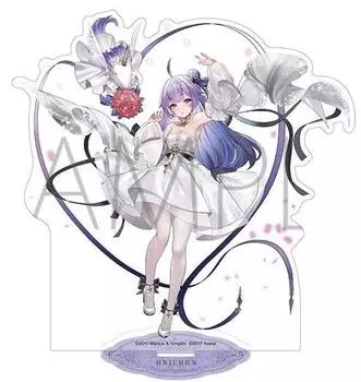 Акриловая подставка Azur Lane Unicorn June Bride Официальные товары