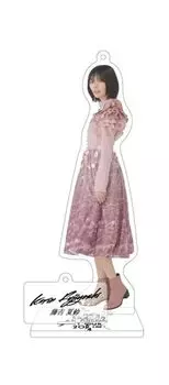 Акриловая подставка брелок ТУР Розовый костюм Фудзиёси Нацурин [Sakurazaka46] 3-й 2023