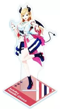 Акриловая подставка Choco Yuzuki Яркий костюм Hololive 4th Festival Event Официальные товары
