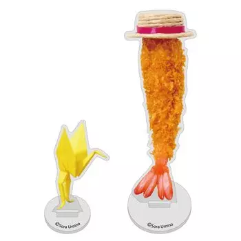 Акриловая подставка COSPA Shrimp Life, высота 13 см, ширина 12 см