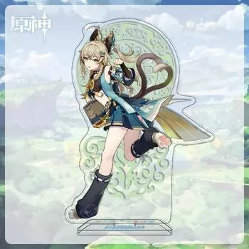 Акриловая подставка для аниме, подставка, высокая, 16 см, толщина 4 мм, двухсторонняя, HD 401