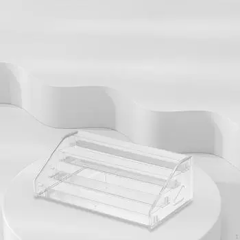 Акриловая подставка для дисплея, органайзер для духов, держатель для лака для ногтей, прозрачная подставка для витрины 6 Layers