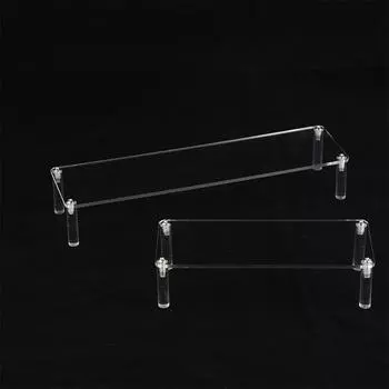 Акриловая подставка для дисплея, прозрачная стойка для кексов, парфюмерных кукол, органайзеров, фигурок as the picture