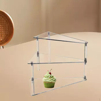 Акриловая подставка для кексов и десертов, идеально подходит для мероприятий и встреч Style A