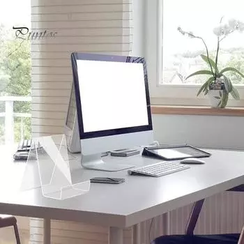 Акриловая подставка для книг, 6 шт., прозрачный мольберт, треугольная опора, многофункциональный прозрачный держатель для дисплея прозрачный