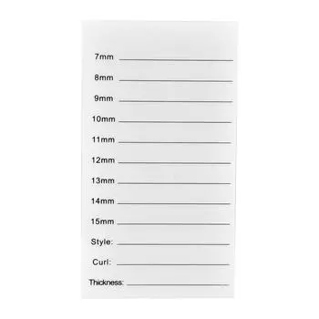 Акриловая подставка для наращивания ресниц, держатель для наращивания ресниц, пластина для макияжа, инструмент