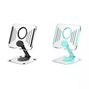 Акриловая подставка для планшета, складная, регулируемая для iPad Pro 11, 12,9 дюйма(черный)