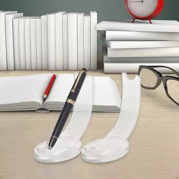 Акриловая подставка для ручек, стойка для кистей для макияжа, практичный маркер, карандаш для школы чистый