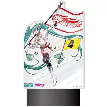 Акриловая подставка для света Racing Miku 2023Ver. т.2