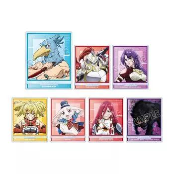 Акриловая подставка для торговли аниме-телевидением, коробка из 7 предметов «Граница Шангри-Ла»