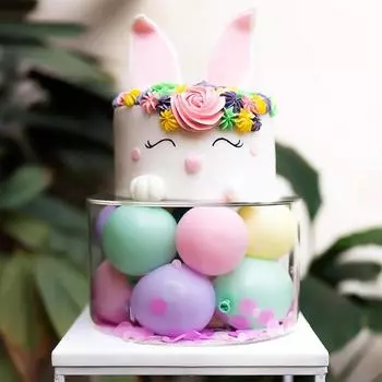 Акриловая подставка для торта Круглые акриловые подставки для десертов Многоразовая подставка для торта Прозрачная подставка для торта Инструменты Украшения для вечеринок