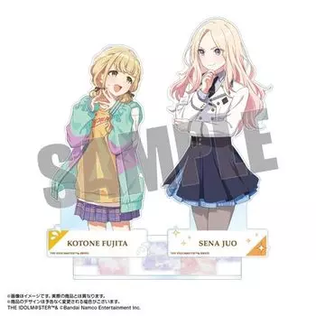 Акриловая подставка Gakuen Pair Kotone Fujita Minami Juo Sei IDOLM@STER THE IDOLM@STER Vol.1 &