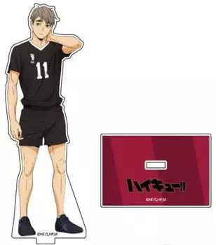 Акриловая подставка Haikyu TO THE TOP Официальные товары средней школы Миядзи Инаридзаки