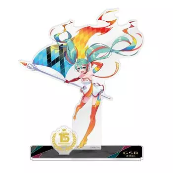 Акриловая подставка Hatsune Miku GT Project 15th Anniversary 2016Ver.