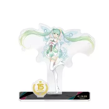 Акриловая подставка Hatsune Miku GT Project 15th Anniversary 2017Ver.