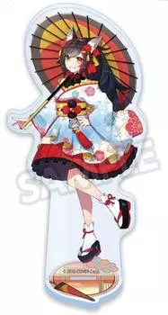 Акриловая подставка Hololive x Lawson Mio Ogami (костюм в азиатском стиле)