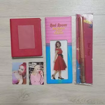 Акриловая подставка из красного бархата, Pangbong, коллекционная книга Joy Poca Batch