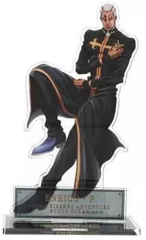 Акриловая подставка JoJo s Bizarre Adventure Enrico Pucci Stone Ocean Anime 10th Anniversary Exhibition Limited Official Goods