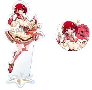 Акриловая подставка Kana Arima и значок для банки Oshi Support Set [Выставка Oshinoko -Ложь и глаз-] Ограниченные официальные товары Oshinoko