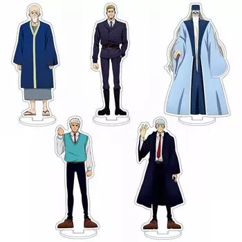 Акриловая подставка Mashle Magic and Muscles, аниме-фигурка, стоящая модель LEMON FINN, настольный держатель, украшение для дисплея, декор 9