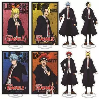 Акриловая подставка Mashle Magic and Muscles LEMON FINN, аниме-фигурка, стоящая модель, настольный дисплей, орнамент, декор, аксессуары для друга 1