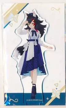 Акриловая подставка Mio Okami Blue Journey Costume Song of Dawn Hololive Official Goods