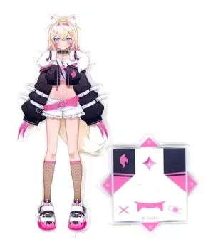 Акриловая подставка Mococo Abyss Guard Hololive English -Advent- Debut Commemoration Official Goods