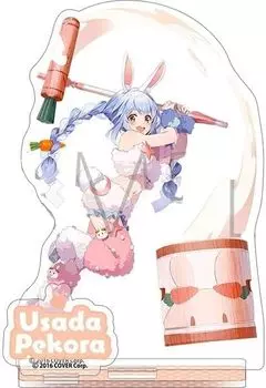 Акриловая подставка Pekora Usada Moon Mochi Tsuki Rabbit Hololive Official Goods