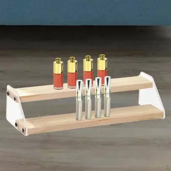 Акриловая подставка-полка для стойки для демонстрации фигурок 2 layer_15.7inch width