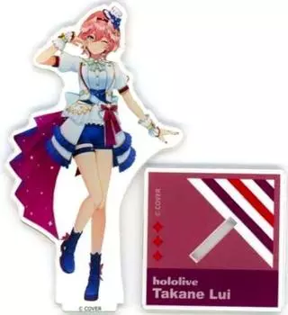Акриловая подставка Руи Такамине Яркий костюм Hololive 4th Festival Event Официальные товары